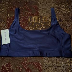 Outdoor Voices Blue Sports Bra